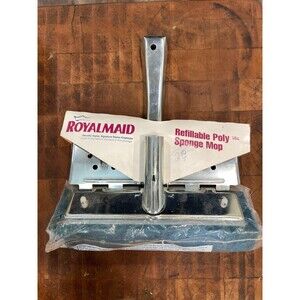 Vintage Royalmaid Sponge Mop Hand Held ~NEW OLD STOCK NOS~ RARE ~Made in USA~